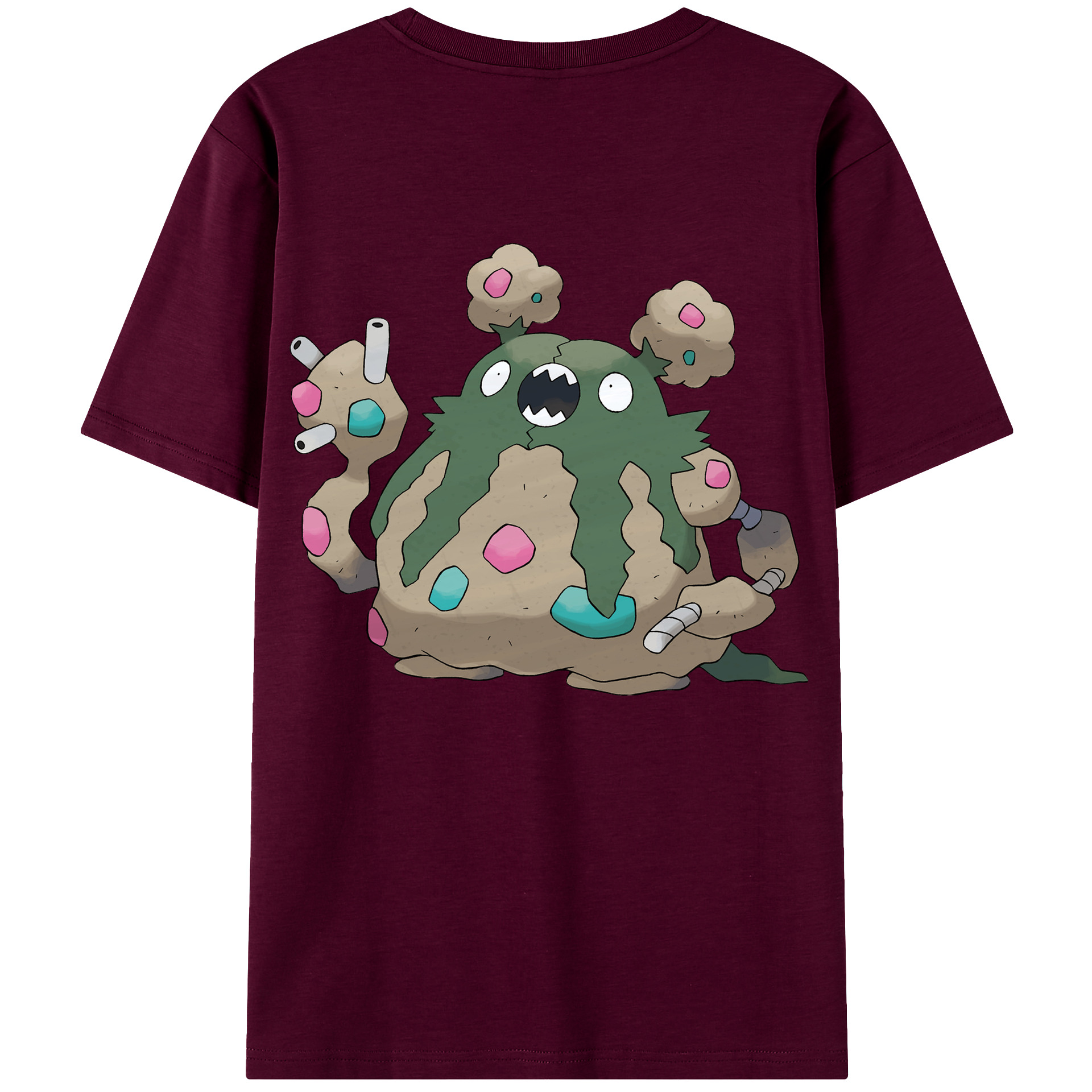 （画像用） ポケットモンスター Pokémon レディース半袖Tシャツ(バックプリント)